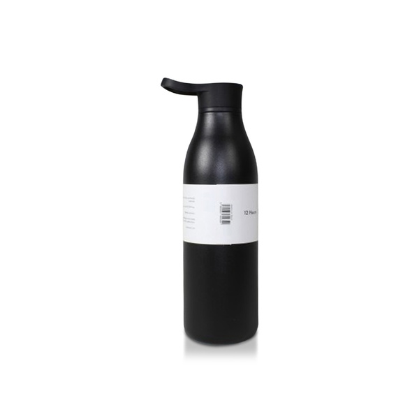 Moya Blue Lagoon Sustainable Water Bottle Black 460ml
