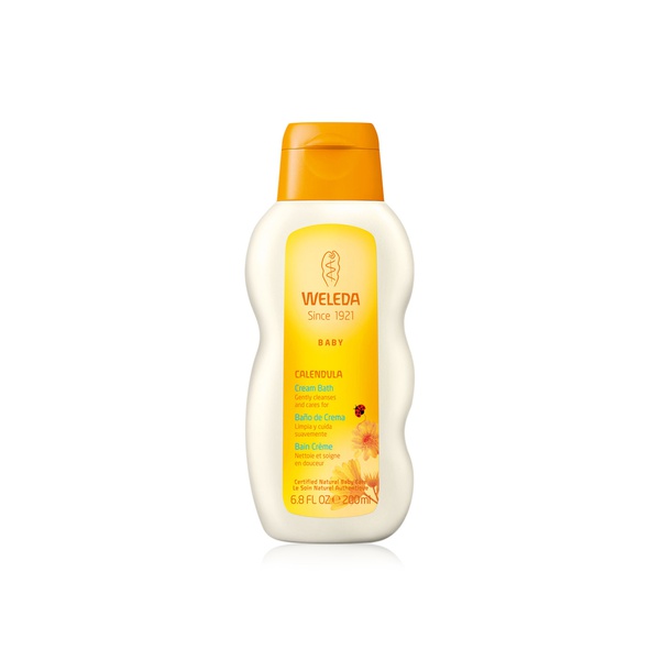 اشتري Weleda baby calendula cream bath 200ml في الامارات