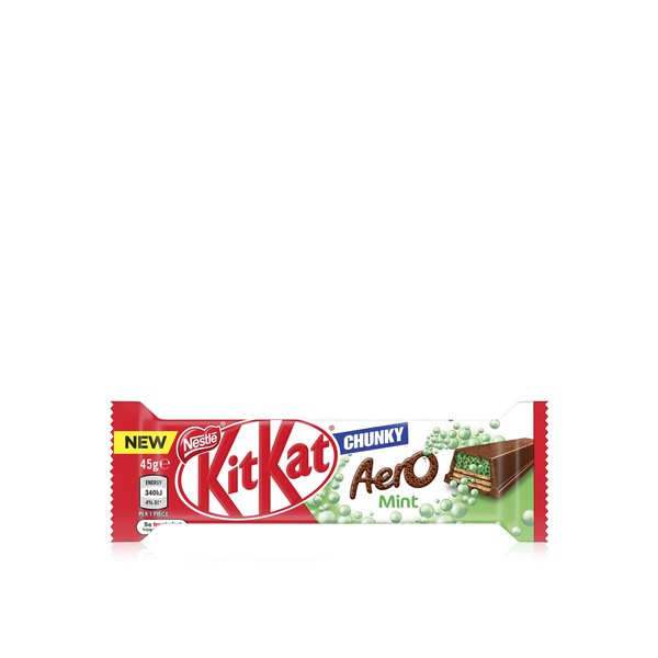Nestle Kitkat Chunky Aero Mint Chocolate Bar 45g