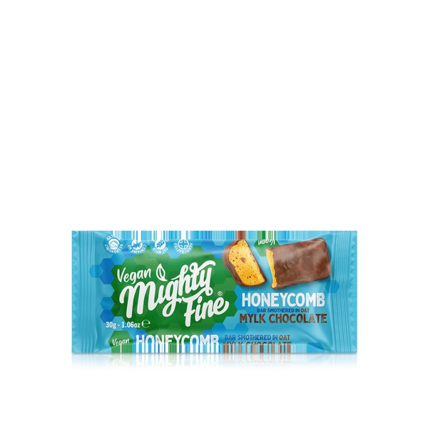 Mighty Fine Vegan Mylk Chocolate Honeycomb Bar 30g
