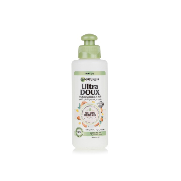 اشتري Garnier Ultra Doux almond milk hydrating leave-in milk 200ml في الامارات