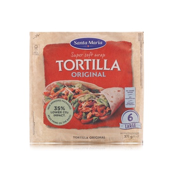 Santa Maria Tortilla Original Wrap 371g