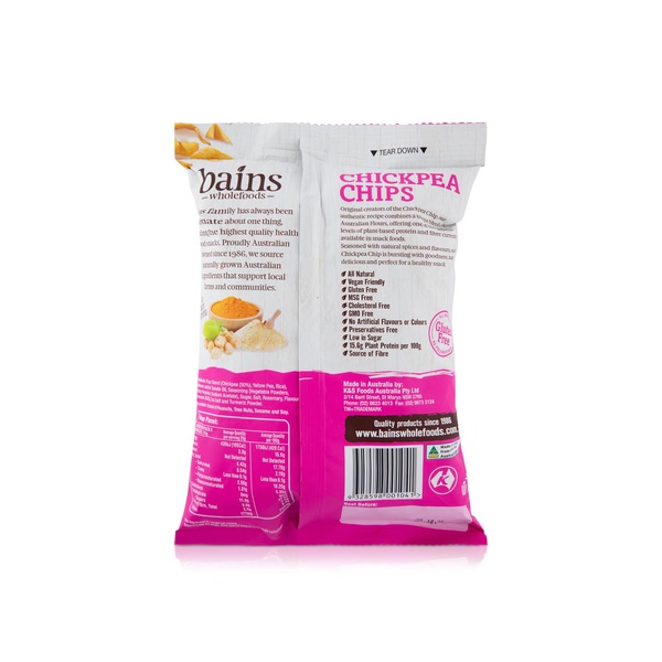 Bains Wholefoods Chickpea Chips Salt and Vinegar 100g