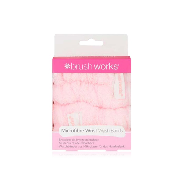Brushworks Microfibre Wrist Wash Bands X 2