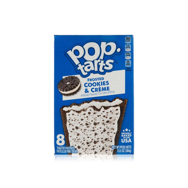Kellogs Frosted Cookies and Cream Pop Tarts 384g