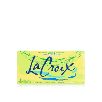 La Croix Lime Sparkling Water 355ml 8 Cans