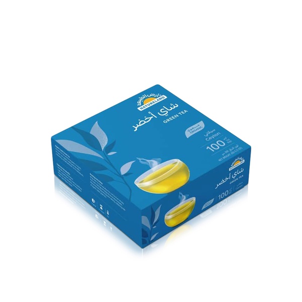 Natureland Organic Green Tea Bags x 100