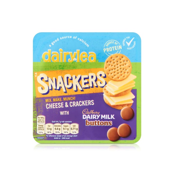 Dairylea Snackers Cheese and Crackers with Buttons 66.1g