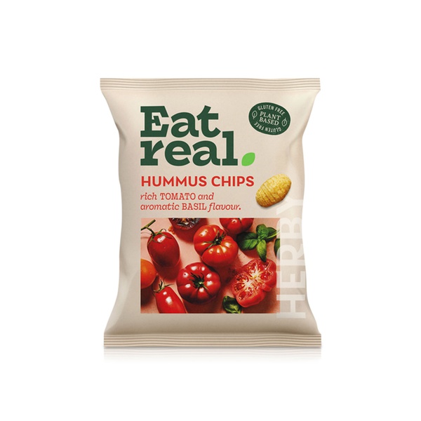Eat Real Tomato and Basil Hummus Chips 45g