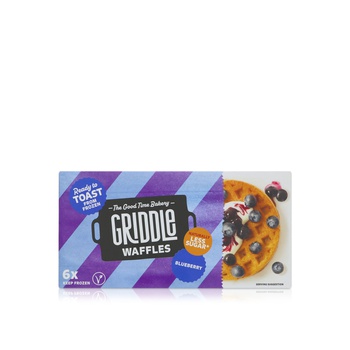 Griddle Frozen Blueberry Wholegrain Waffles 200g