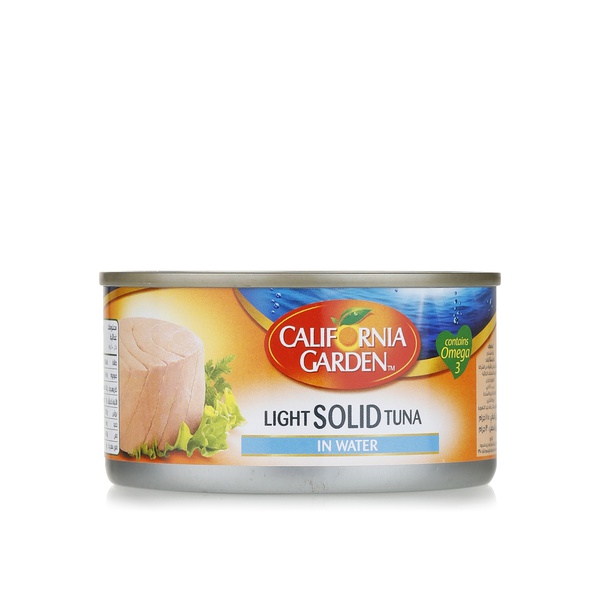 Buy California Garden light solid tuna in water 185g in UAE