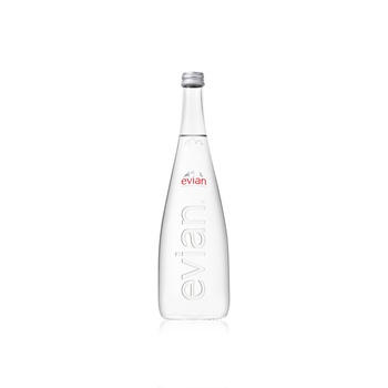 Evian Mineral Water 750ml Glass