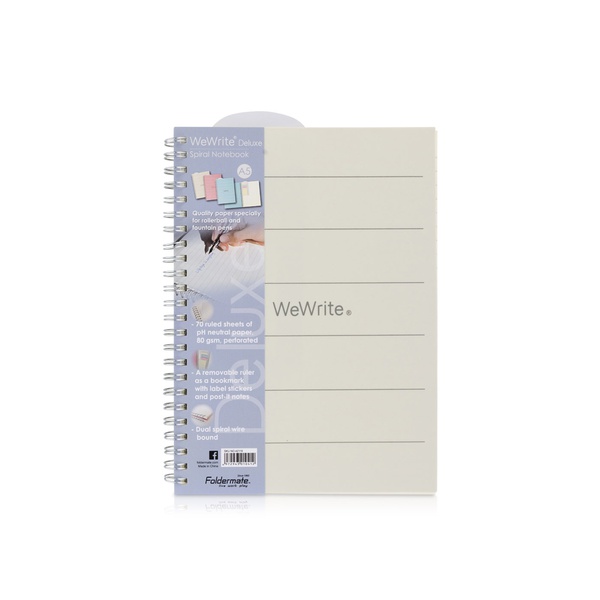 FolderMate Spiral Notebook Pink A5
