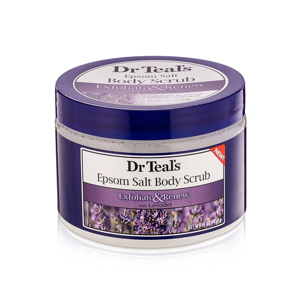 Dr Teal's Epsom Salt Body Scrub Lavender 454g