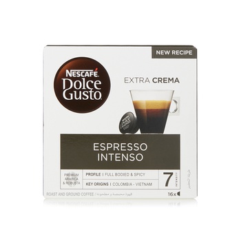 Nescafé Dolce Gusto Espresso Intenso Capsules 16s 112g