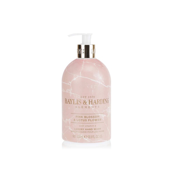 اشتري Baylis & Harding Elements hand wash pink blossom & lotus flower 500ml في الامارات