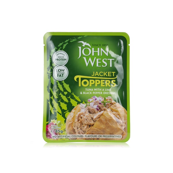 اشتري John West jacket toppers tuna lime and black pepper 85g في الامارات