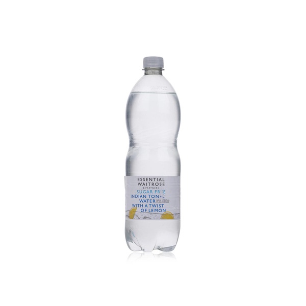 Waitrose Essential sugar free Indian tonic with lemon 1L Spinneys UAE