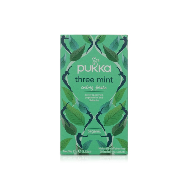 Pukka Organic Three Mint Tea 20 Bags 32g