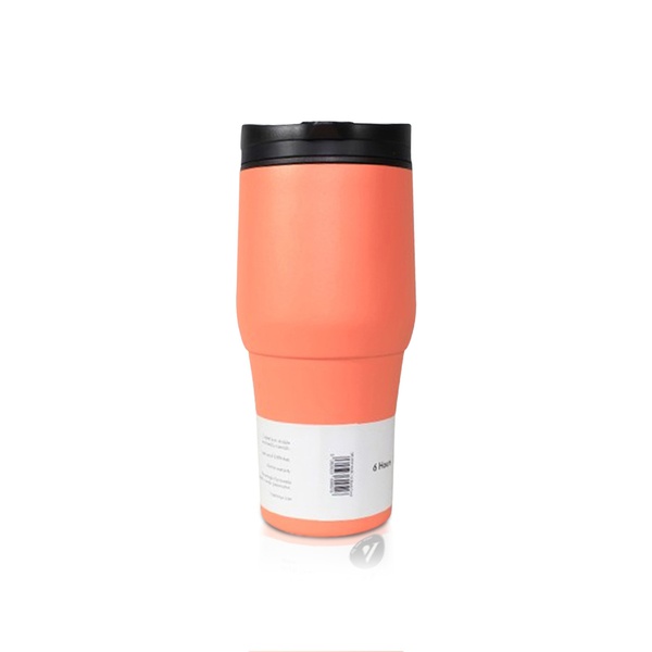 Moya High Tide Travel Coffee Mug Black/coral 380ml