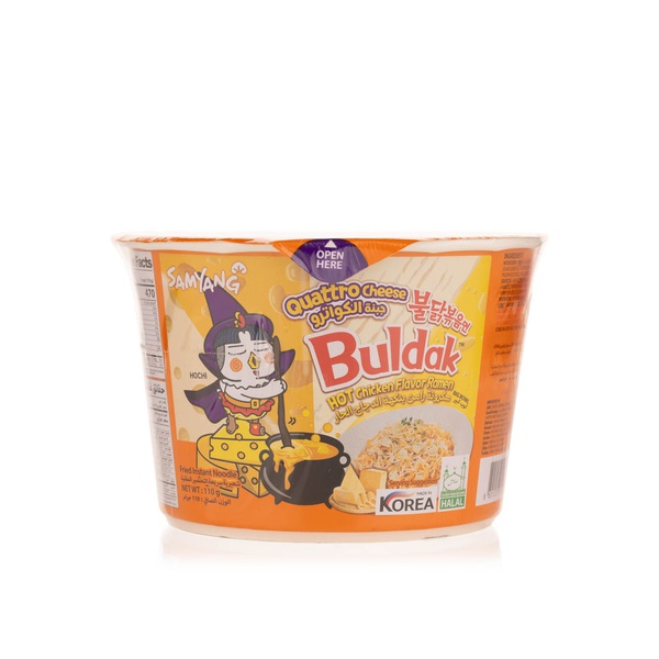 Samyang Buldak Ramen Quattro Cheese Big Bowl 110g