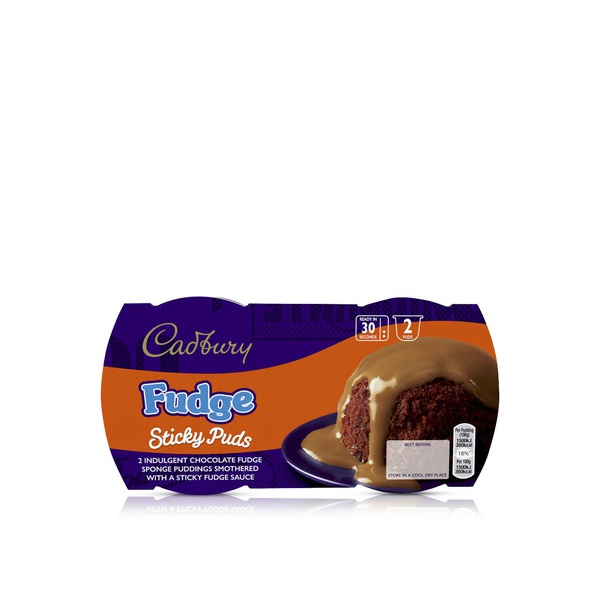 Cadbury Fudge Sticky Puds x 2