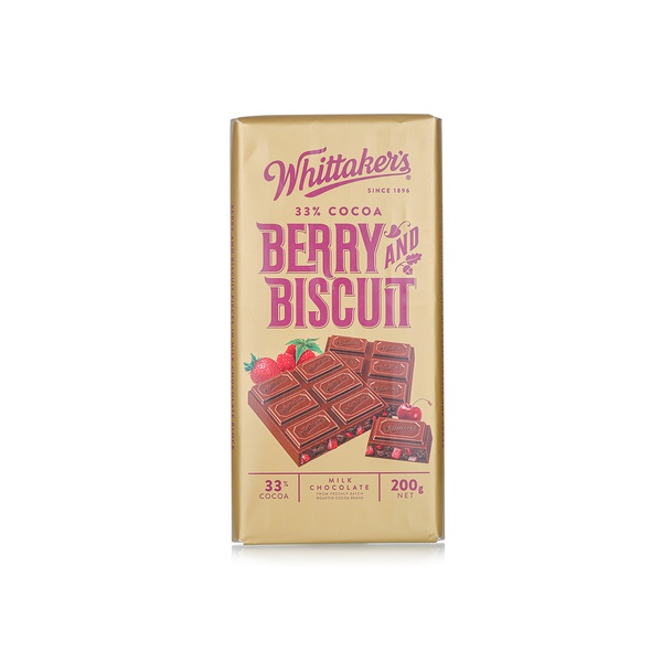 Whittaker's Berry & Biscuit 33% Cocoa 200g
