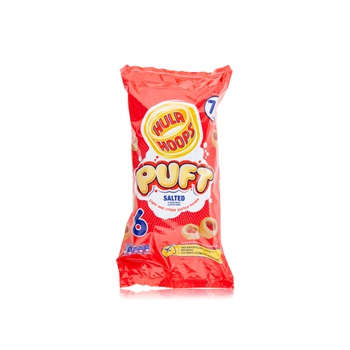 Hula Hoops Puft Salted 6 x 15g