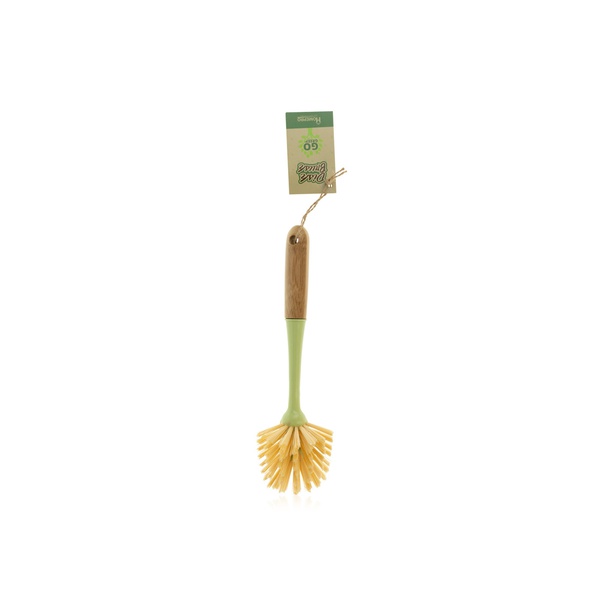 Buy Home Pro dish brush bamboo material in UAE