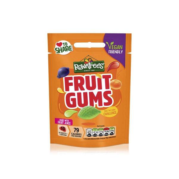 Rowntree's Fruit Gums Vegan Friendly 150g