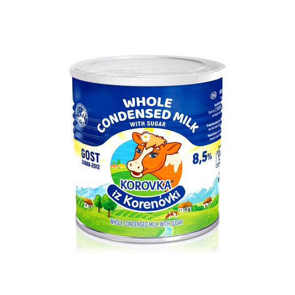 Korovka Iz Korenovki Whole Condensed Milk with Sugar 360ml