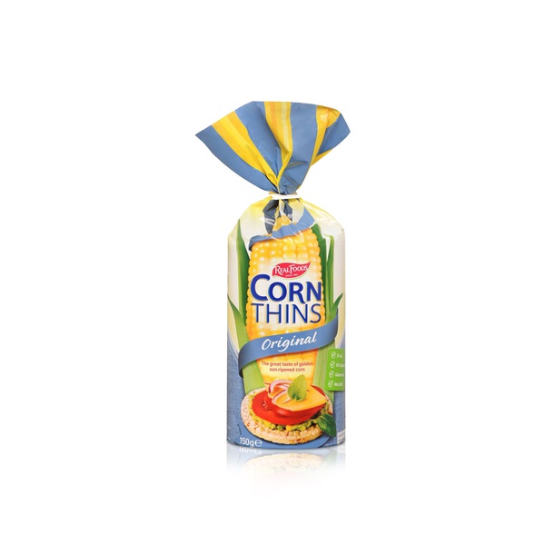 Realfoods Original Corn Thins 150g