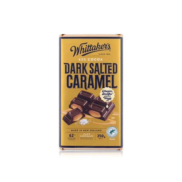 Whittakers Dark Salted Caramel Chocolate 250g Spinneys Uae 0730