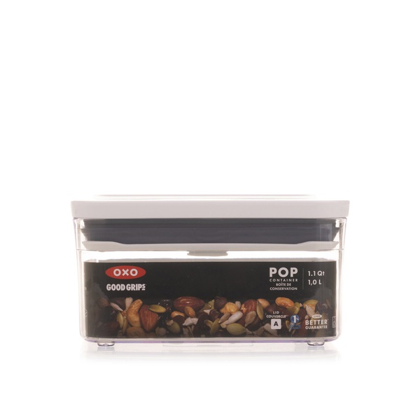 Buy OXO good grips big square mini pop container 1.1l in UAE