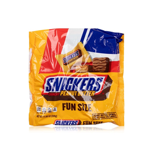Snickers Peanut Butter Squares Halloween Fun Size 326g