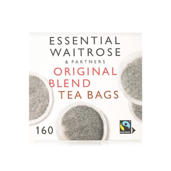 Waitrose Essential Original Blend Tea Bags x 160 500g