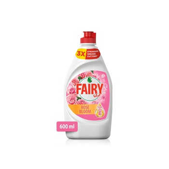 Fairy Rose Bloom Washing Up Liquid 600ml