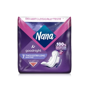 Nana Goodnight Maxi Pads with Wings x 7