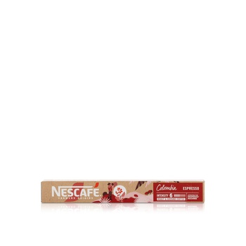 Nescafe Colombia Espresso Coffee Pods 10 Pack 440g
