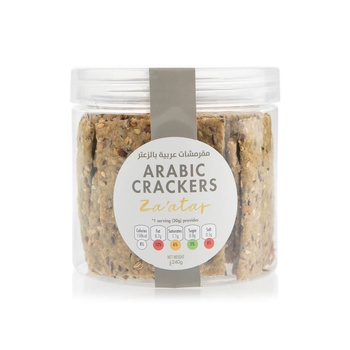 Spinneysfood Arabic Crackers Zatar 240g