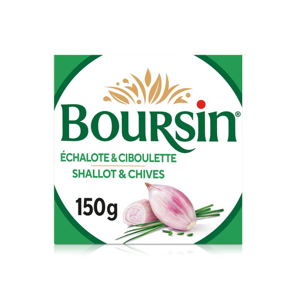 Boursin Soft Cheese Shallot and Chives 150g