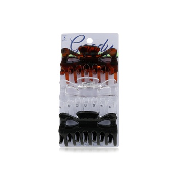 Goody Large Rectangle Claw Clip 3pcs