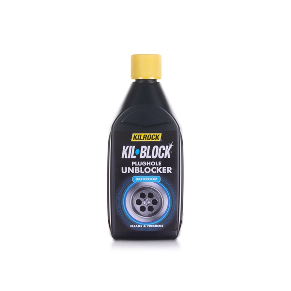 Kilrock Bathroom Plughole Unblocker 500ml