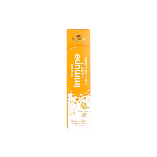 Sunshine Nutrition Immune Effervescent Orange Tablets x 20