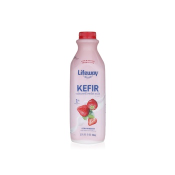 Lifeway 1 Per Cent Fat Strawberry Kefir 946ml