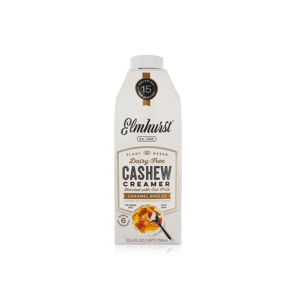 Elmhurst Cashew Creamer Caramel Brulee 750ml