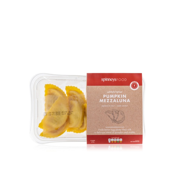Spinneysfood Pumpkin Mezzaluna 250g