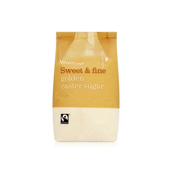 Waitrose Unrefined Golden Caster Sugar 1kg
