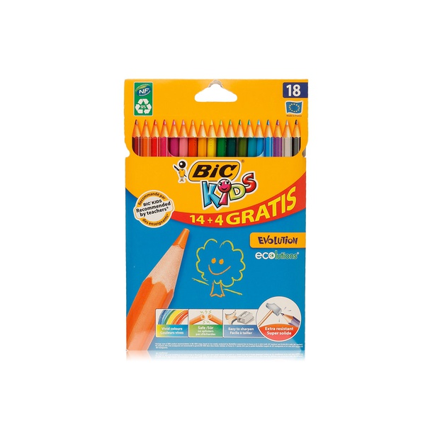 Bic Kids Colouring Pencils x 18