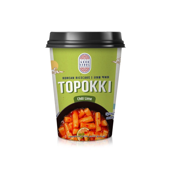 Good Seoul Korean Rice Cake Topokki Chilli Lime 113g